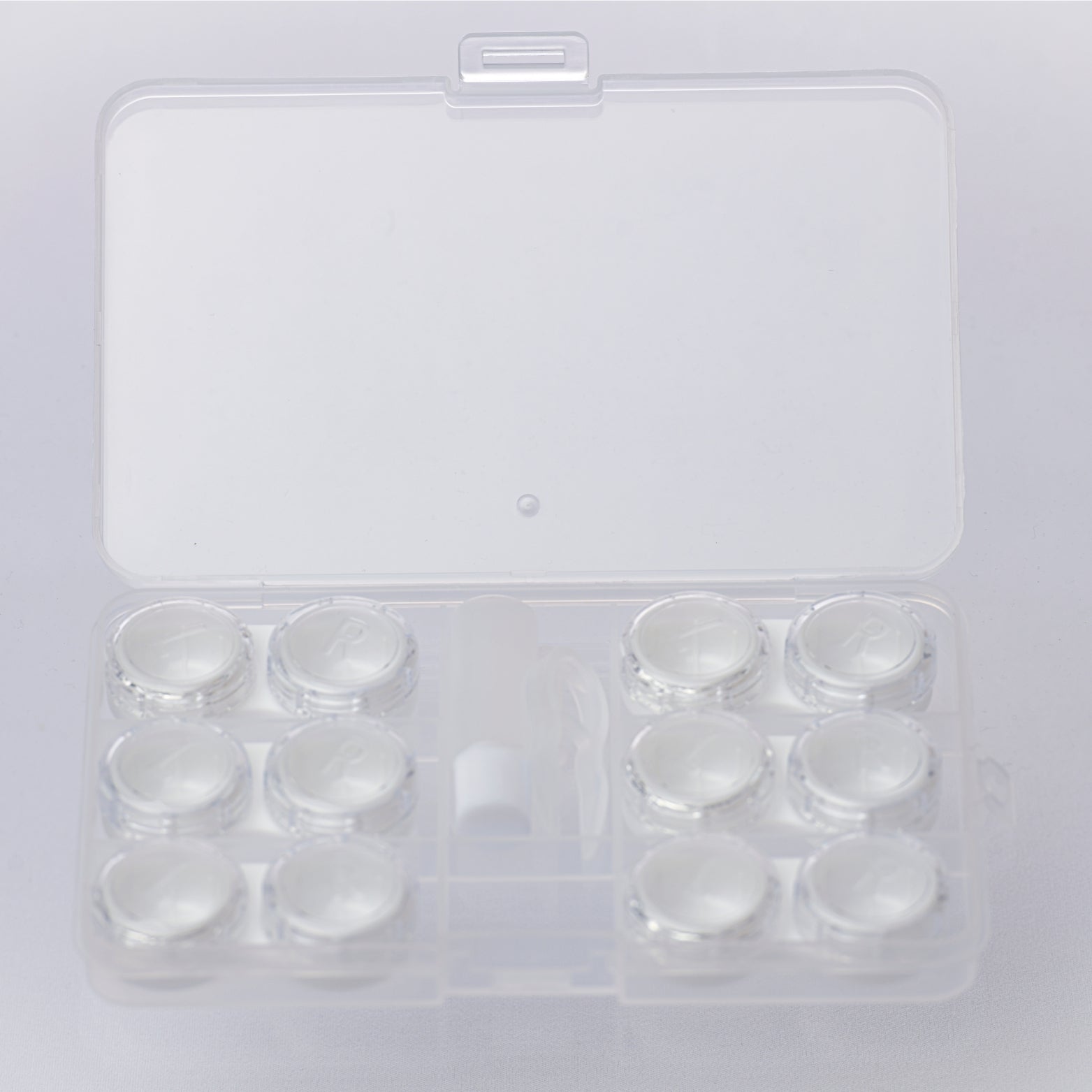 Estuche para seis pares: Transparente