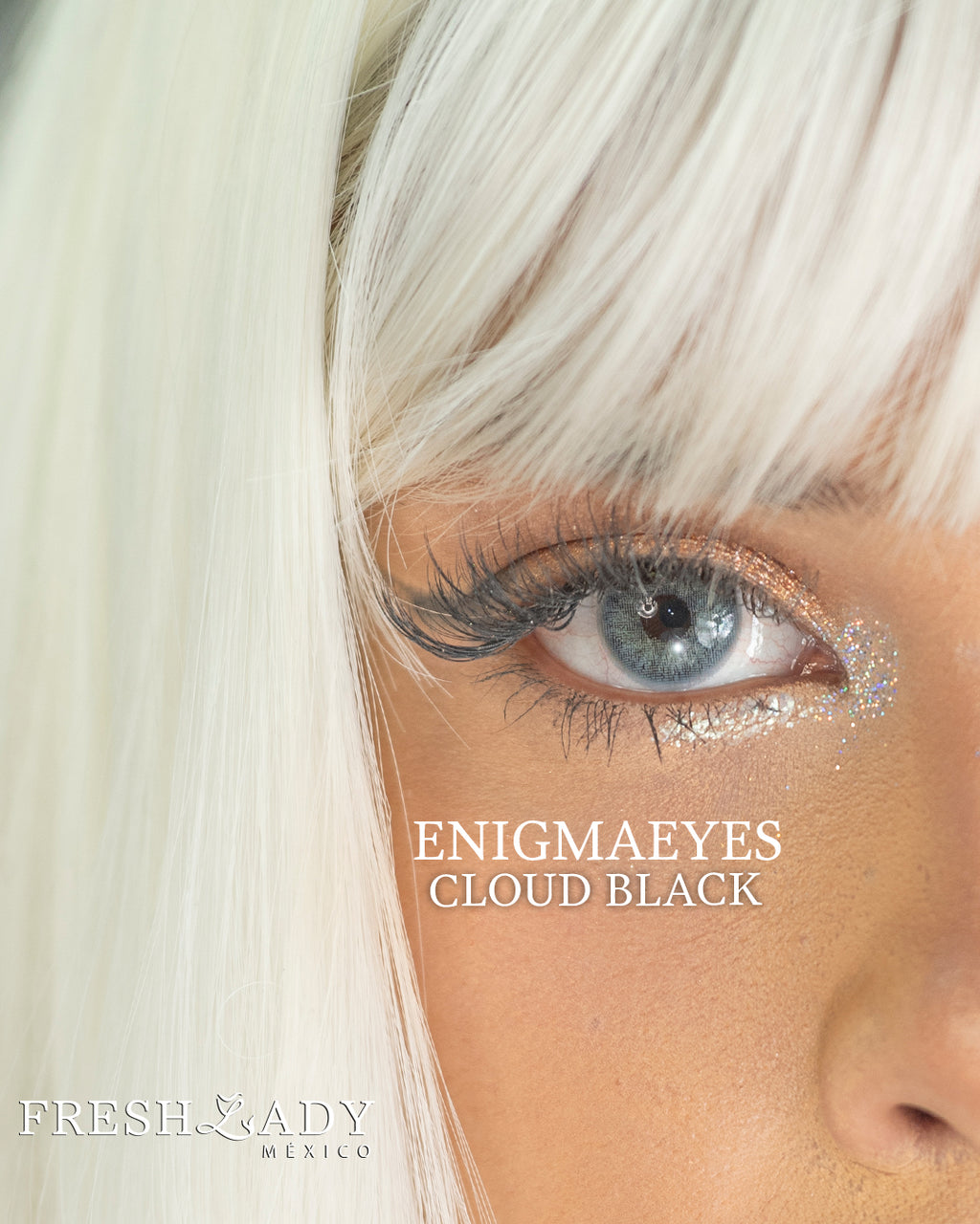 Blue Cloud Black: ENIGMAEYES CAJA de 10 lentes