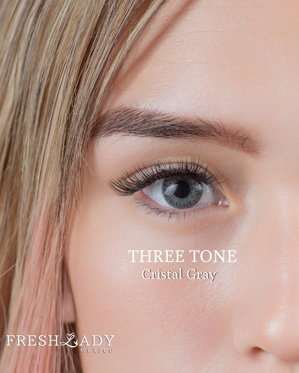 Gray Cristal: THREE TONE CAJA de 10 lentes