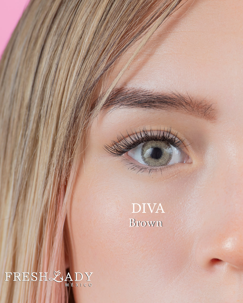 Brown: DIVA CAJA de 10 lentes