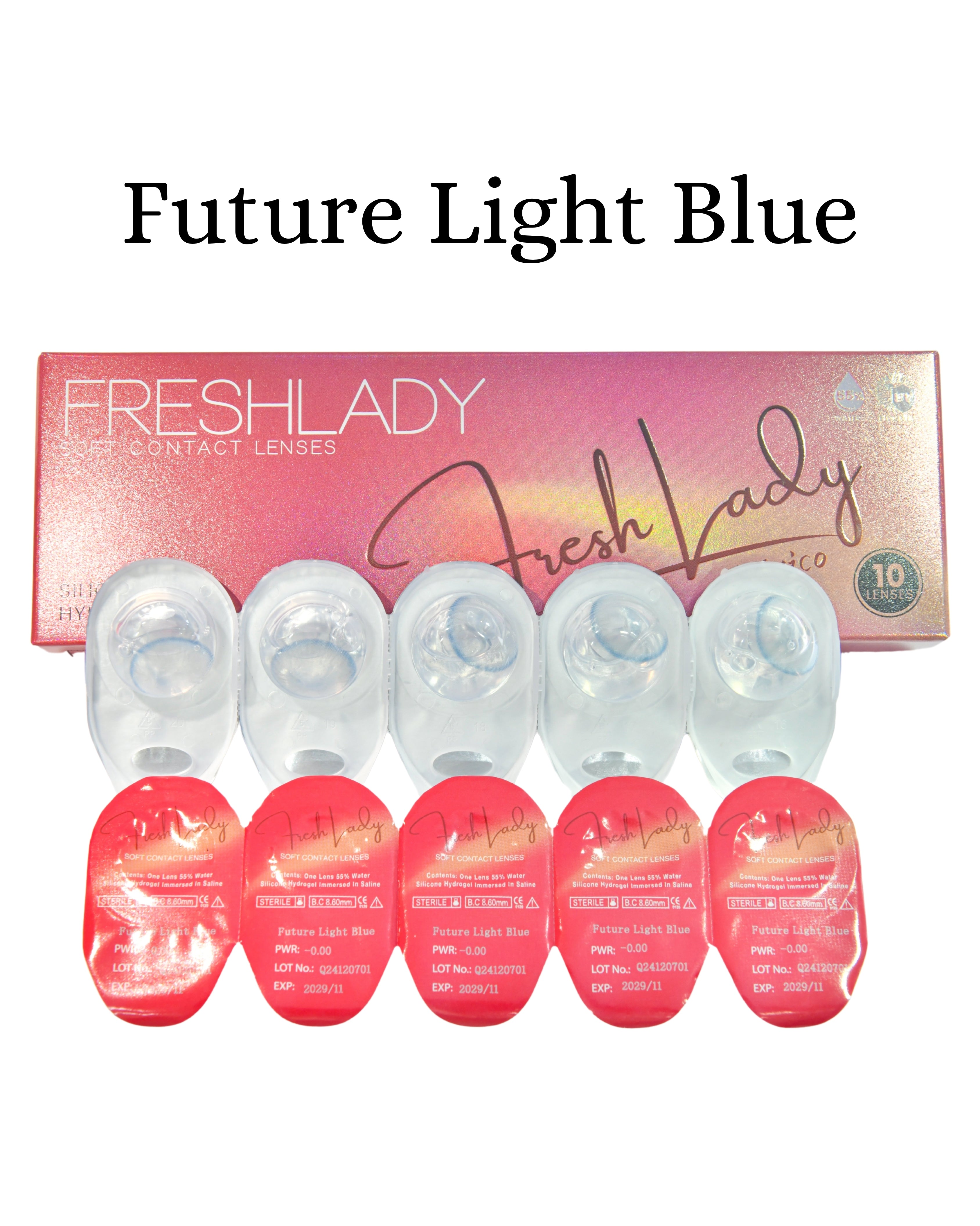 Blue: FUTURE LIGHT CAJA de 10 lentes
