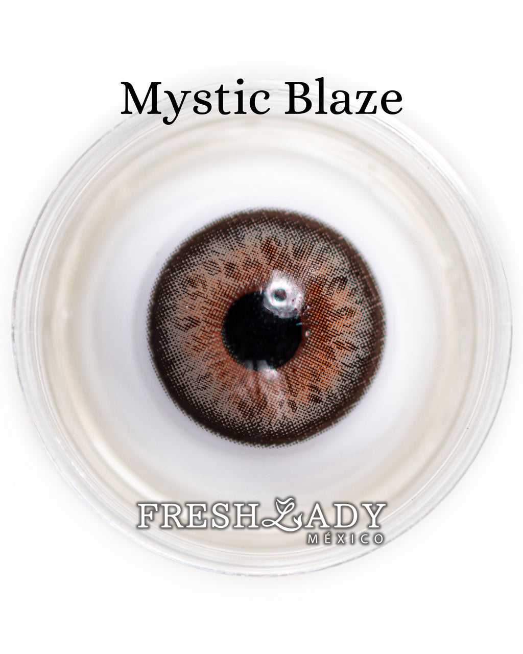 Brown Mystic Blaze: ENIGMAEYES CAJA de 10 lentes
