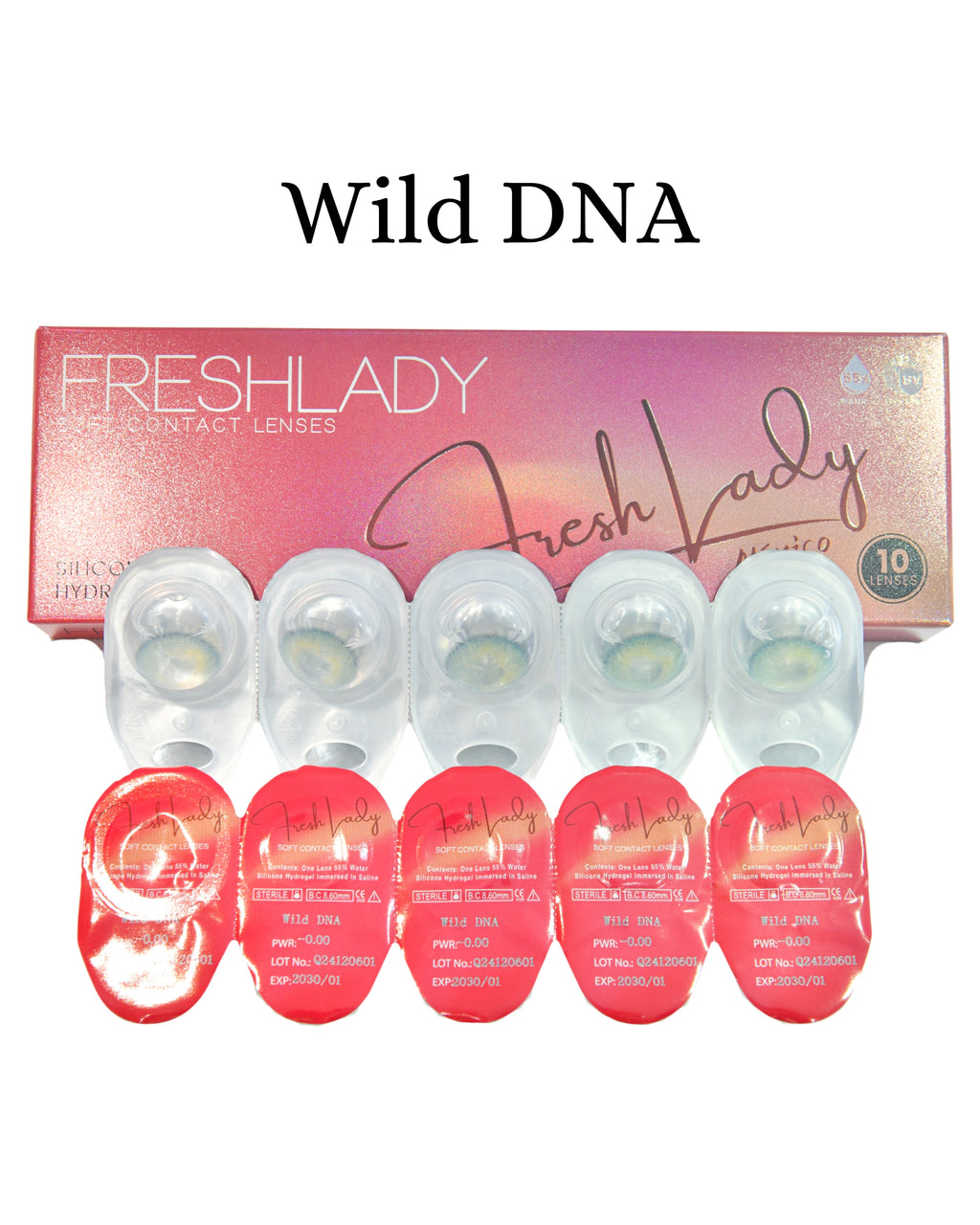Green Wild DNA: WILDLOOK CAJA de 10 lentes