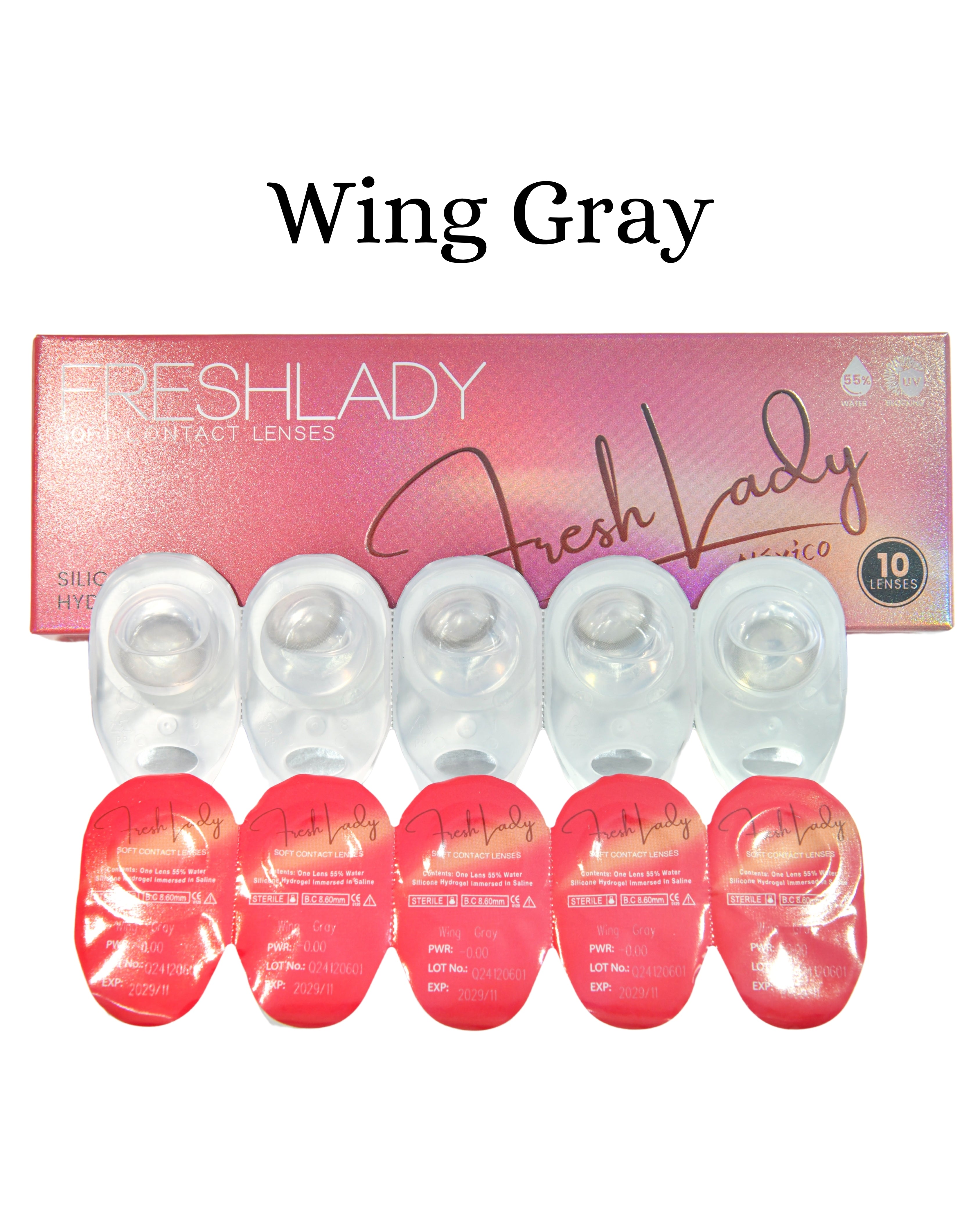 Gray Wing: ANGELIC GLOW CAJA de 10 lentes