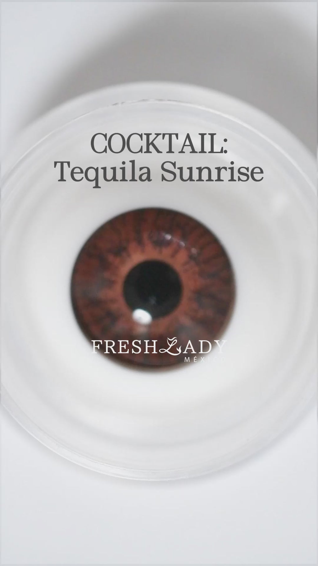 Brown Tequila Sunrise: Cocktail