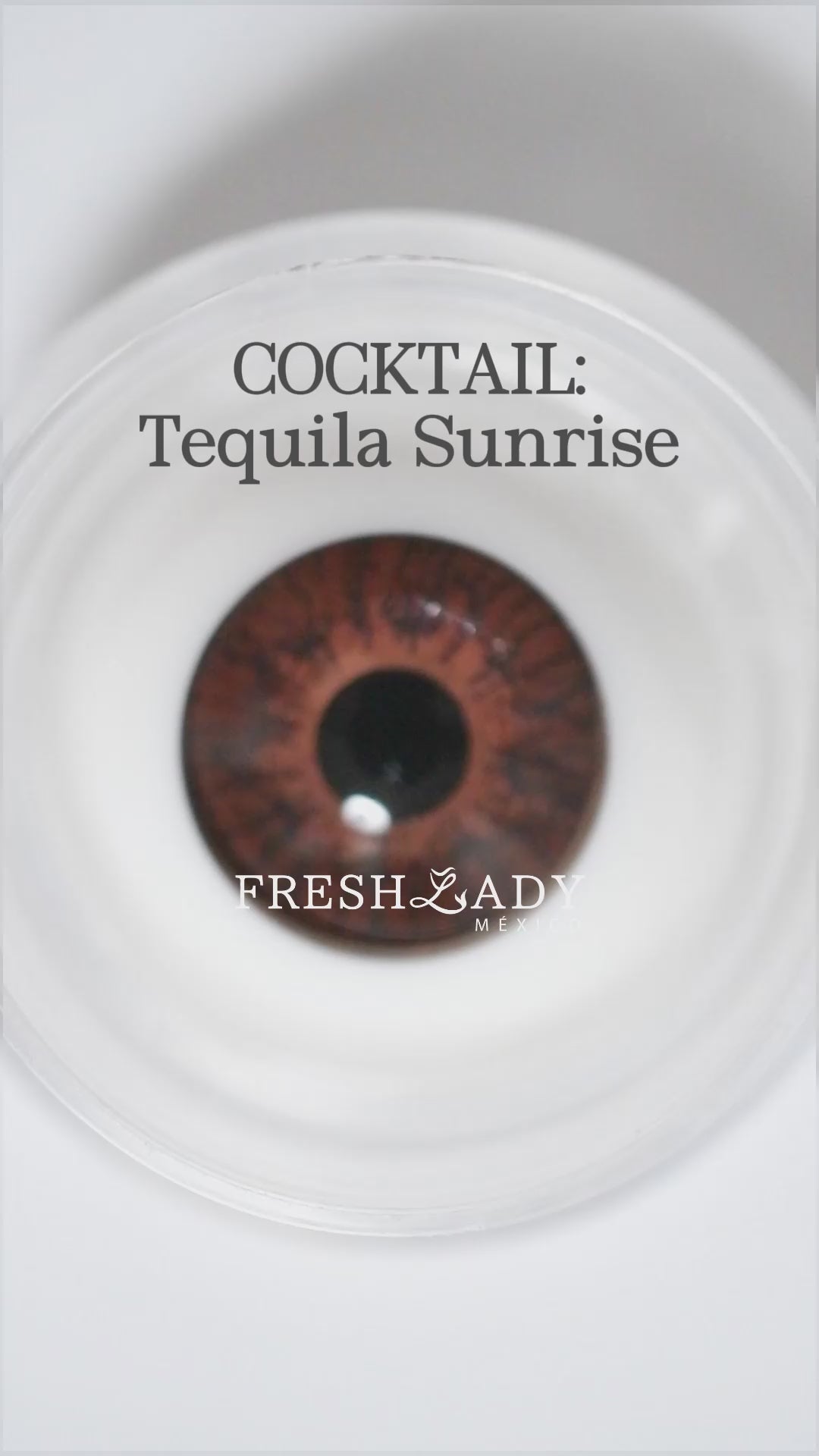 Brown Tequila Sunrise: Cocktail