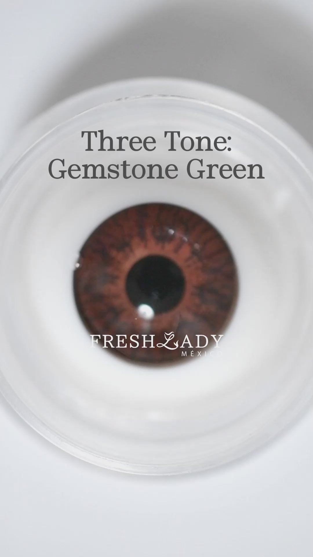 Green Gemstone: THREE TONE